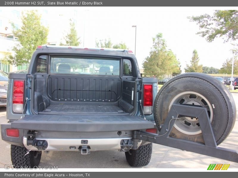 Slate Blue Metallic / Ebony Black 2008 Hummer H2 SUT