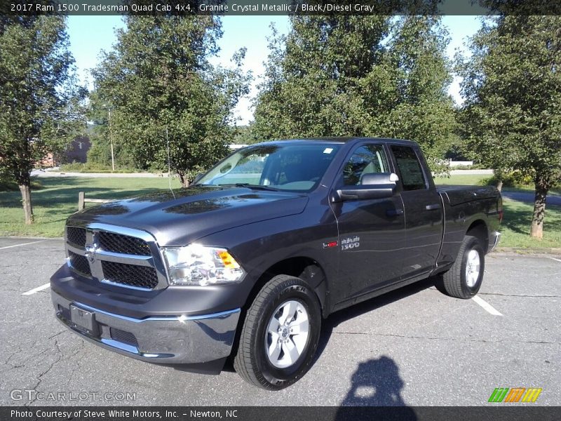 Front 3/4 View of 2017 1500 Tradesman Quad Cab 4x4