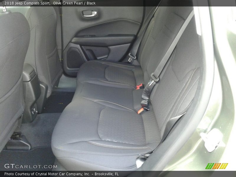 Olive Green Pearl / Black 2018 Jeep Compass Sport