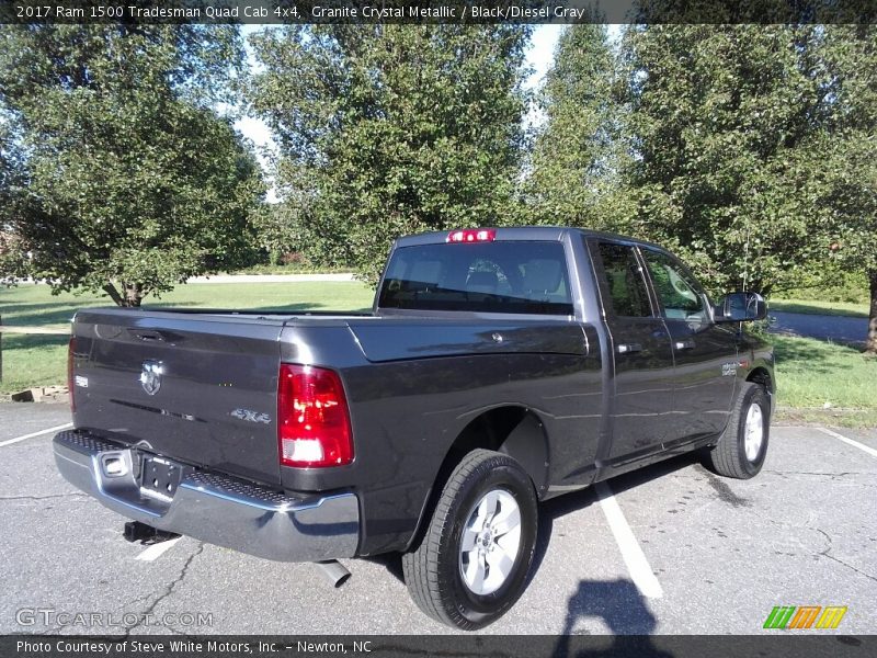 Granite Crystal Metallic / Black/Diesel Gray 2017 Ram 1500 Tradesman Quad Cab 4x4