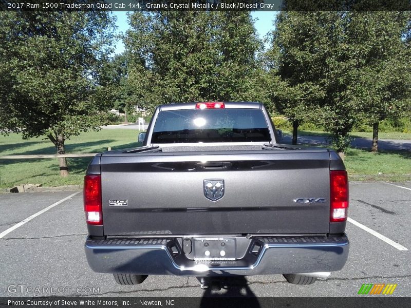 Granite Crystal Metallic / Black/Diesel Gray 2017 Ram 1500 Tradesman Quad Cab 4x4