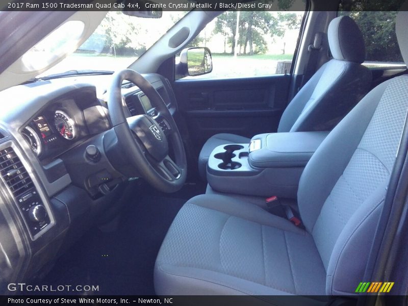 Granite Crystal Metallic / Black/Diesel Gray 2017 Ram 1500 Tradesman Quad Cab 4x4