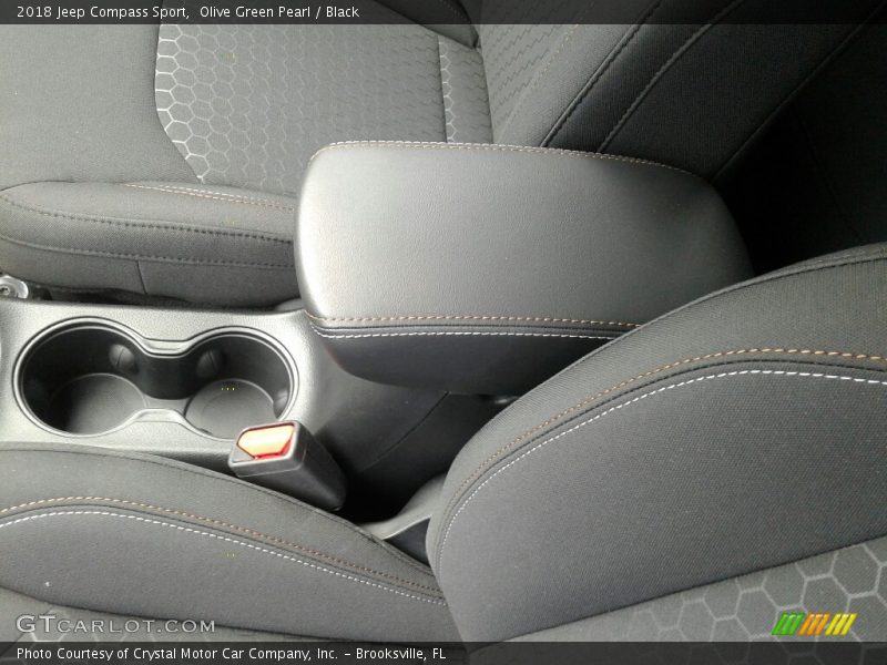 Olive Green Pearl / Black 2018 Jeep Compass Sport