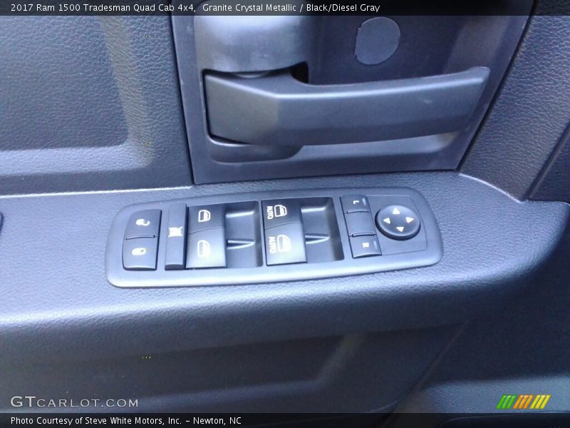Granite Crystal Metallic / Black/Diesel Gray 2017 Ram 1500 Tradesman Quad Cab 4x4