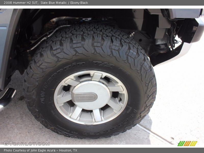 Slate Blue Metallic / Ebony Black 2008 Hummer H2 SUT