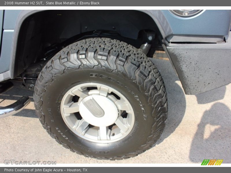 Slate Blue Metallic / Ebony Black 2008 Hummer H2 SUT