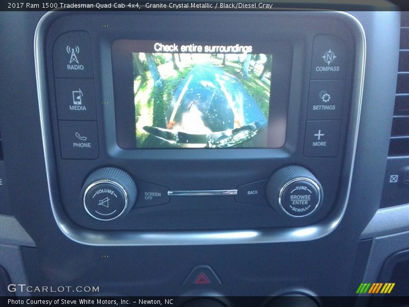 Granite Crystal Metallic / Black/Diesel Gray 2017 Ram 1500 Tradesman Quad Cab 4x4