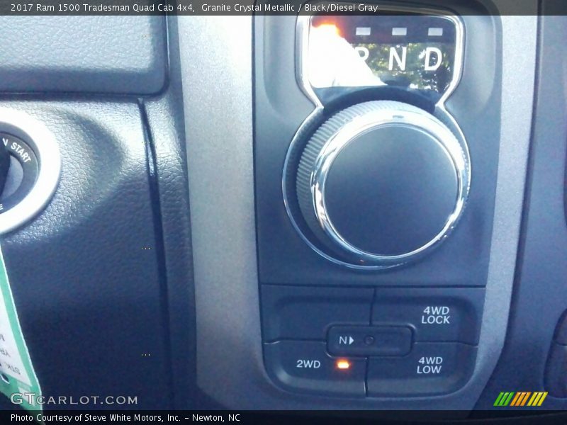 Granite Crystal Metallic / Black/Diesel Gray 2017 Ram 1500 Tradesman Quad Cab 4x4