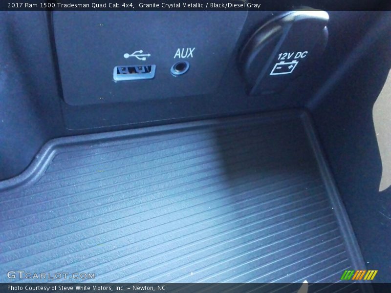 Granite Crystal Metallic / Black/Diesel Gray 2017 Ram 1500 Tradesman Quad Cab 4x4
