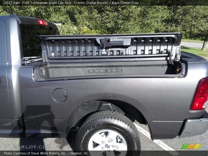 Granite Crystal Metallic / Black/Diesel Gray 2017 Ram 1500 Tradesman Quad Cab 4x4