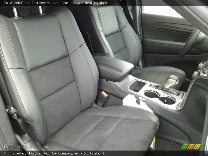 Granite Crystal Metallic / Black 2018 Jeep Grand Cherokee Altitude