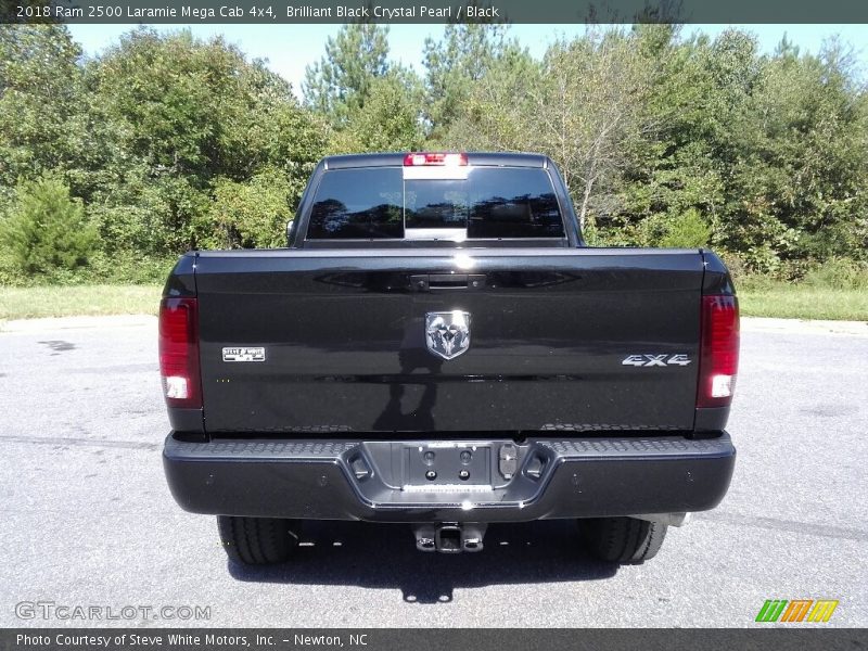 Brilliant Black Crystal Pearl / Black 2018 Ram 2500 Laramie Mega Cab 4x4