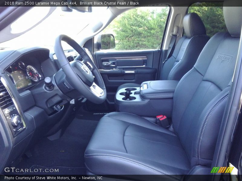 Brilliant Black Crystal Pearl / Black 2018 Ram 2500 Laramie Mega Cab 4x4