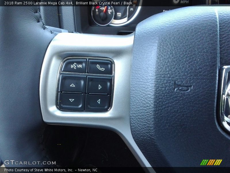 Brilliant Black Crystal Pearl / Black 2018 Ram 2500 Laramie Mega Cab 4x4