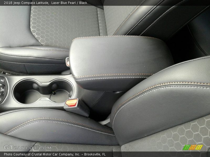 Laser Blue Pearl / Black 2018 Jeep Compass Latitude