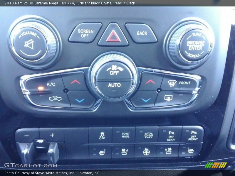 Brilliant Black Crystal Pearl / Black 2018 Ram 2500 Laramie Mega Cab 4x4