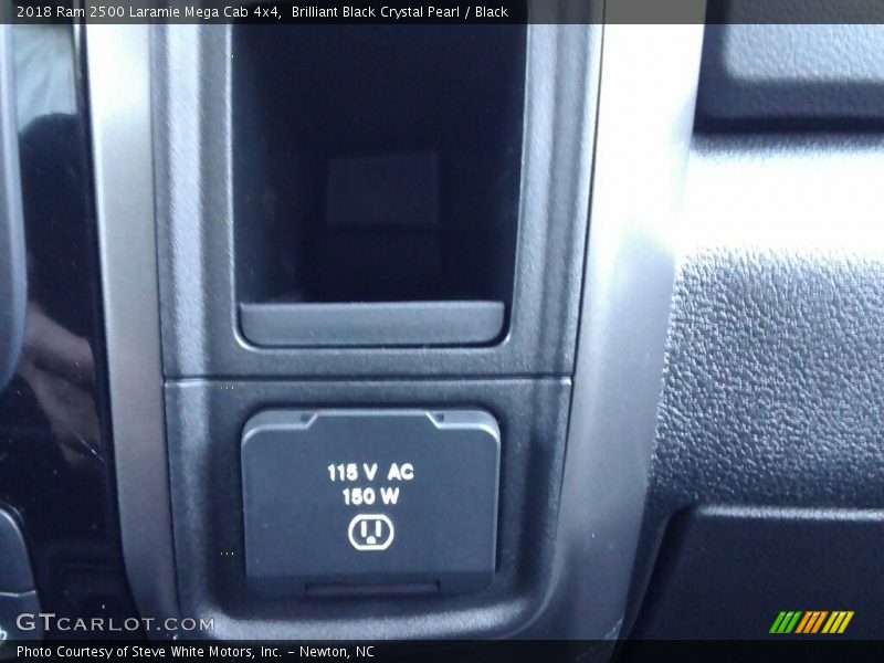Brilliant Black Crystal Pearl / Black 2018 Ram 2500 Laramie Mega Cab 4x4