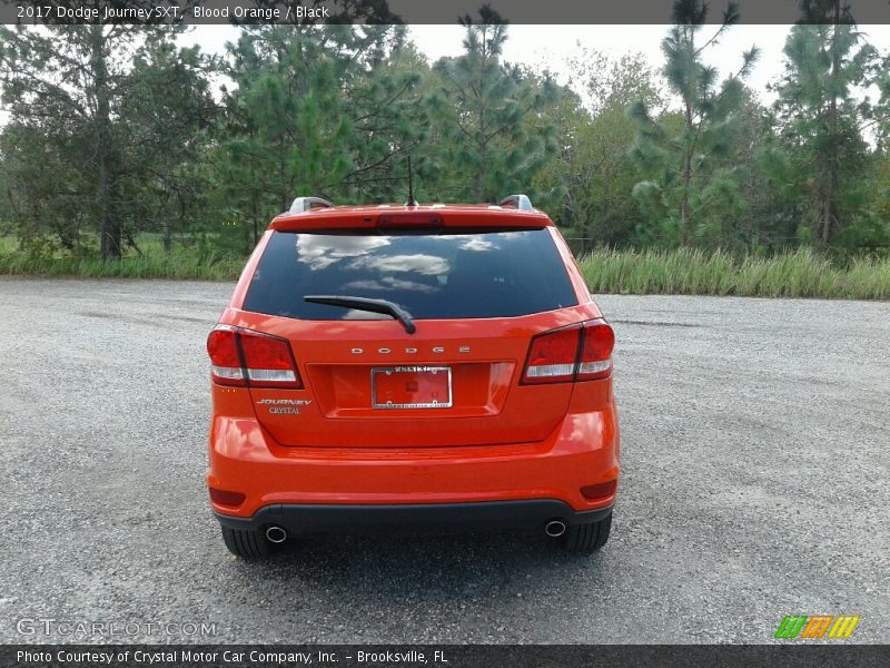 Blood Orange / Black 2017 Dodge Journey SXT