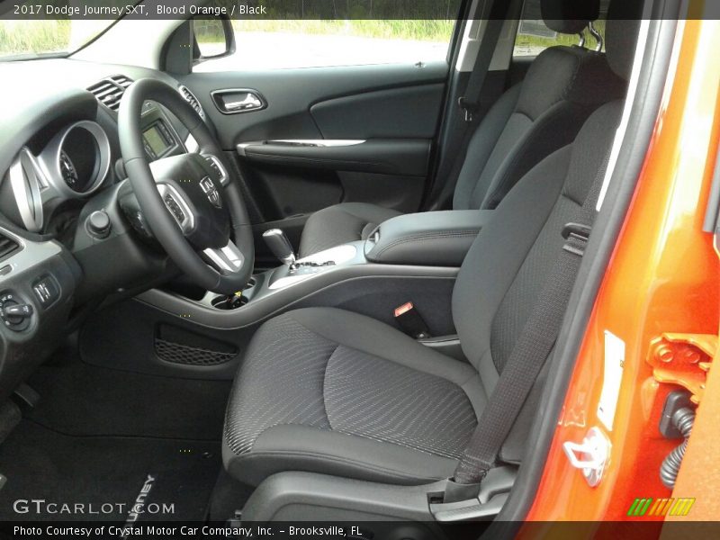 Blood Orange / Black 2017 Dodge Journey SXT