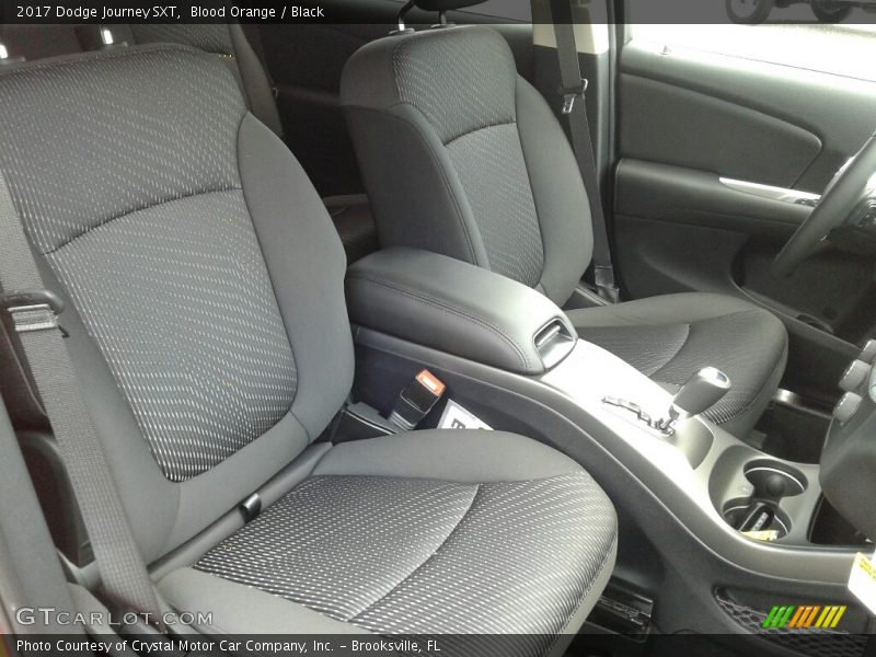 Blood Orange / Black 2017 Dodge Journey SXT