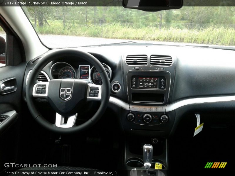 Blood Orange / Black 2017 Dodge Journey SXT
