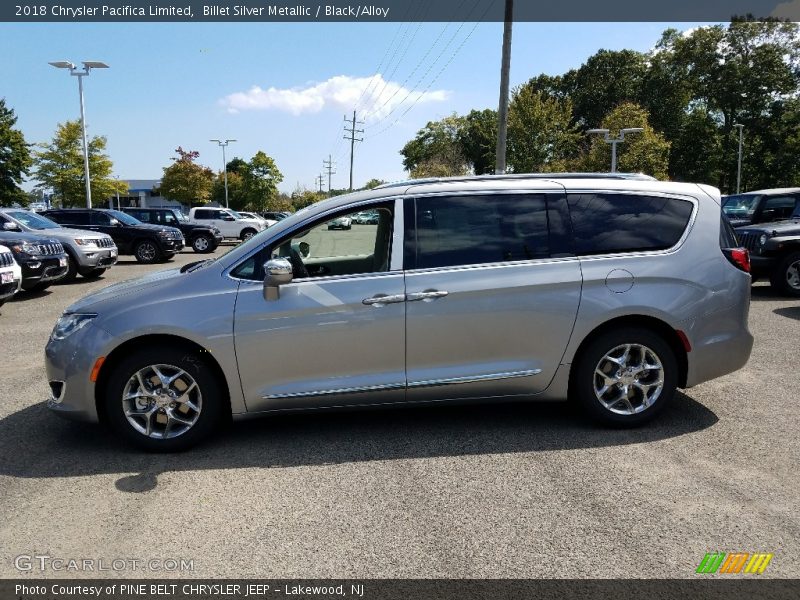 Billet Silver Metallic / Black/Alloy 2018 Chrysler Pacifica Limited