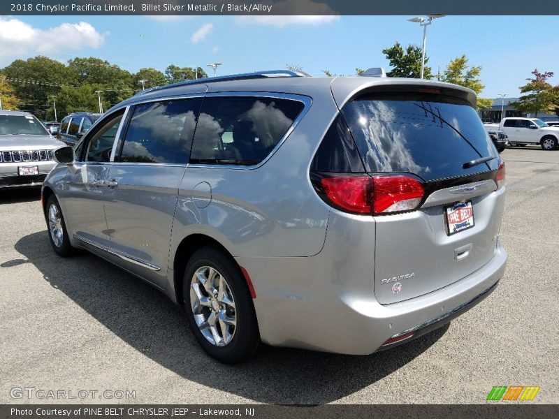 Billet Silver Metallic / Black/Alloy 2018 Chrysler Pacifica Limited