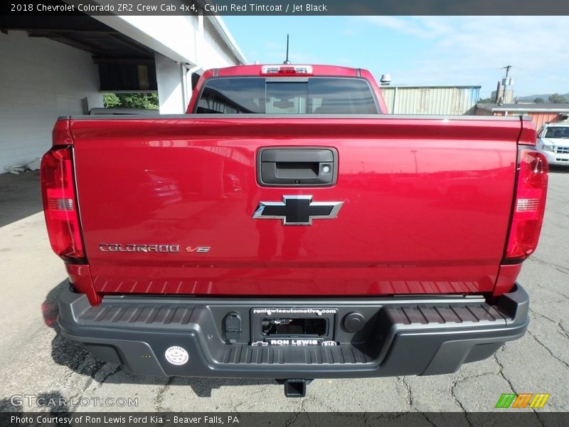 Cajun Red Tintcoat / Jet Black 2018 Chevrolet Colorado ZR2 Crew Cab 4x4
