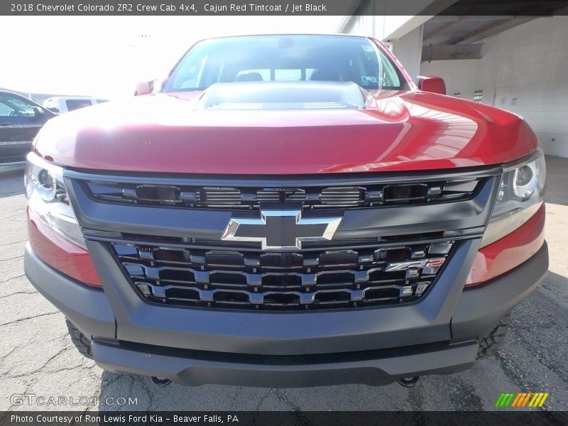 Cajun Red Tintcoat / Jet Black 2018 Chevrolet Colorado ZR2 Crew Cab 4x4