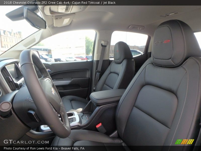 Cajun Red Tintcoat / Jet Black 2018 Chevrolet Colorado ZR2 Crew Cab 4x4