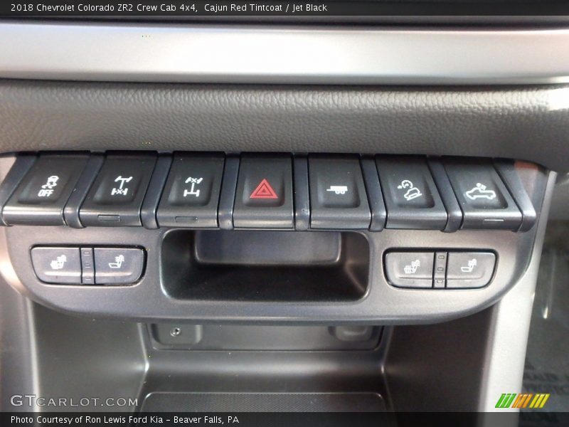 Cajun Red Tintcoat / Jet Black 2018 Chevrolet Colorado ZR2 Crew Cab 4x4