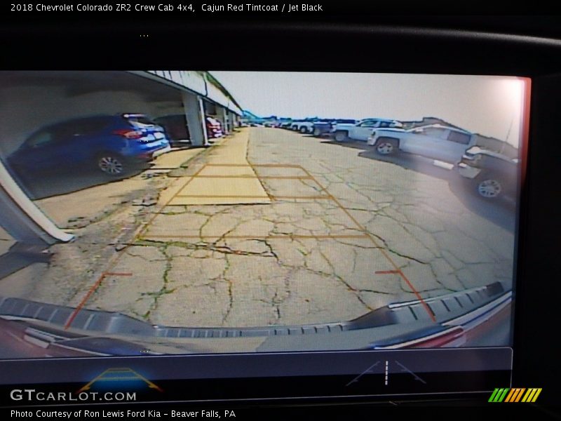 Cajun Red Tintcoat / Jet Black 2018 Chevrolet Colorado ZR2 Crew Cab 4x4