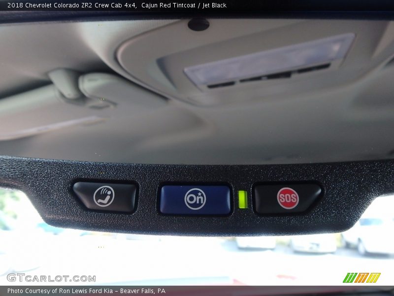Cajun Red Tintcoat / Jet Black 2018 Chevrolet Colorado ZR2 Crew Cab 4x4