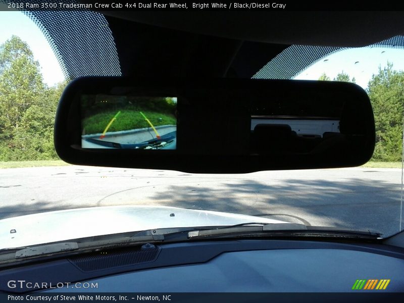 Bright White / Black/Diesel Gray 2018 Ram 3500 Tradesman Crew Cab 4x4 Dual Rear Wheel