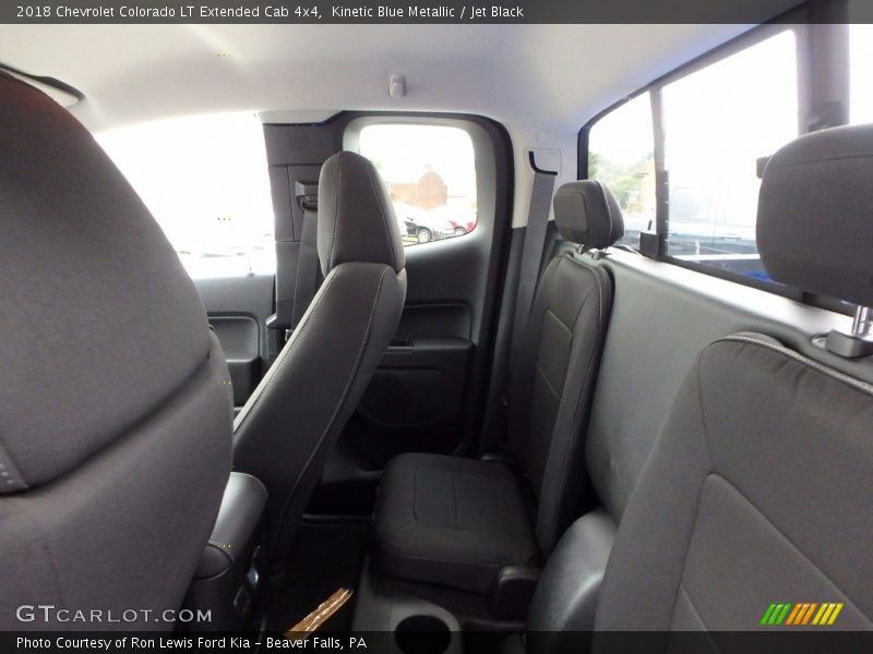 Kinetic Blue Metallic / Jet Black 2018 Chevrolet Colorado LT Extended Cab 4x4