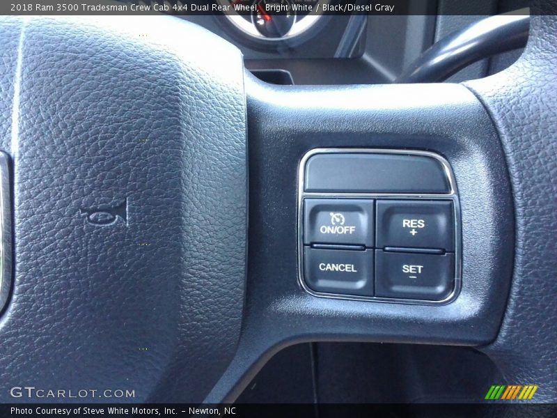 Controls of 2018 3500 Tradesman Crew Cab 4x4 Dual Rear Wheel