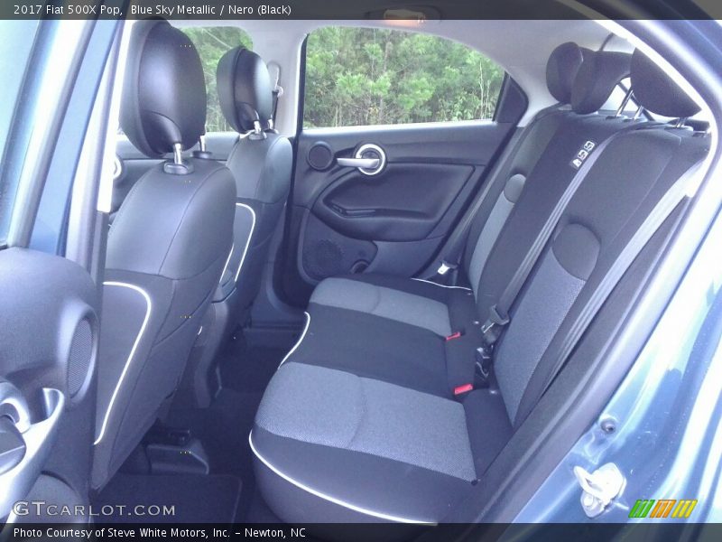 Blue Sky Metallic / Nero (Black) 2017 Fiat 500X Pop