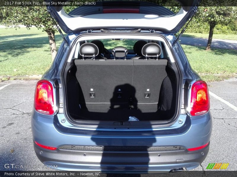 Blue Sky Metallic / Nero (Black) 2017 Fiat 500X Pop