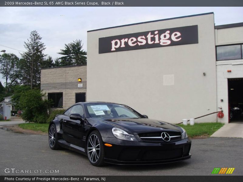 Black / Black 2009 Mercedes-Benz SL 65 AMG Black Series Coupe