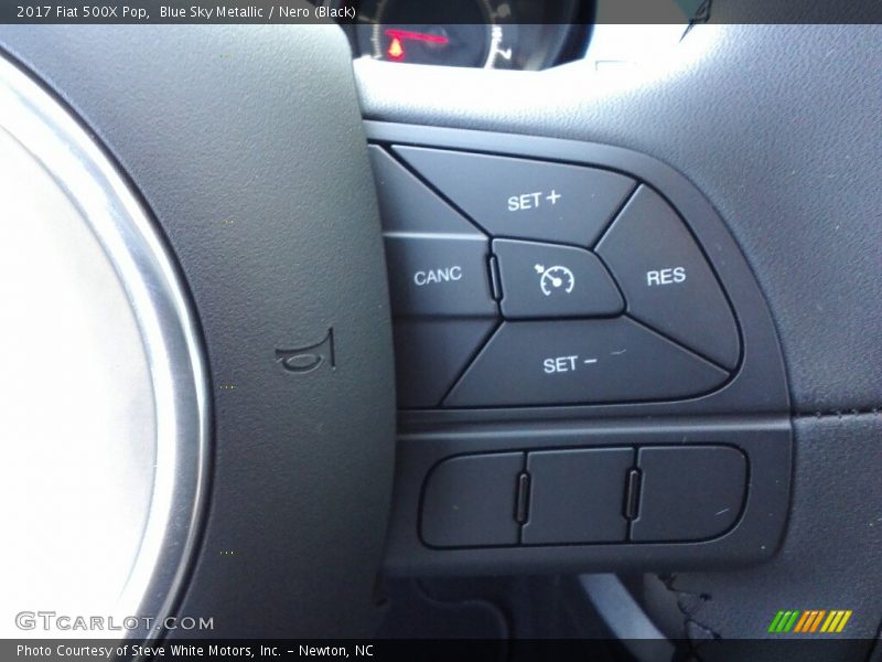Blue Sky Metallic / Nero (Black) 2017 Fiat 500X Pop