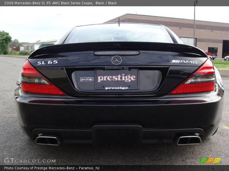 Black / Black 2009 Mercedes-Benz SL 65 AMG Black Series Coupe