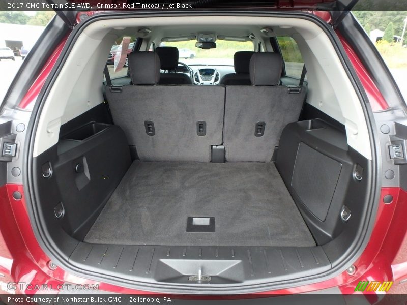 Crimson Red Tintcoat / Jet Black 2017 GMC Terrain SLE AWD