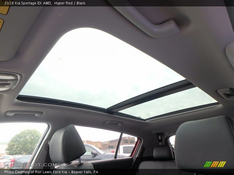 Hyper Red / Black 2018 Kia Sportage EX AWD