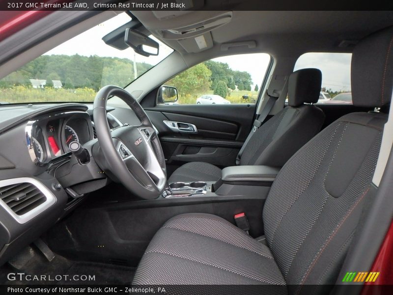 Crimson Red Tintcoat / Jet Black 2017 GMC Terrain SLE AWD