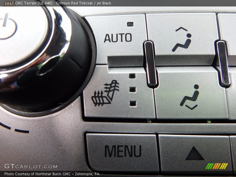 Crimson Red Tintcoat / Jet Black 2017 GMC Terrain SLE AWD