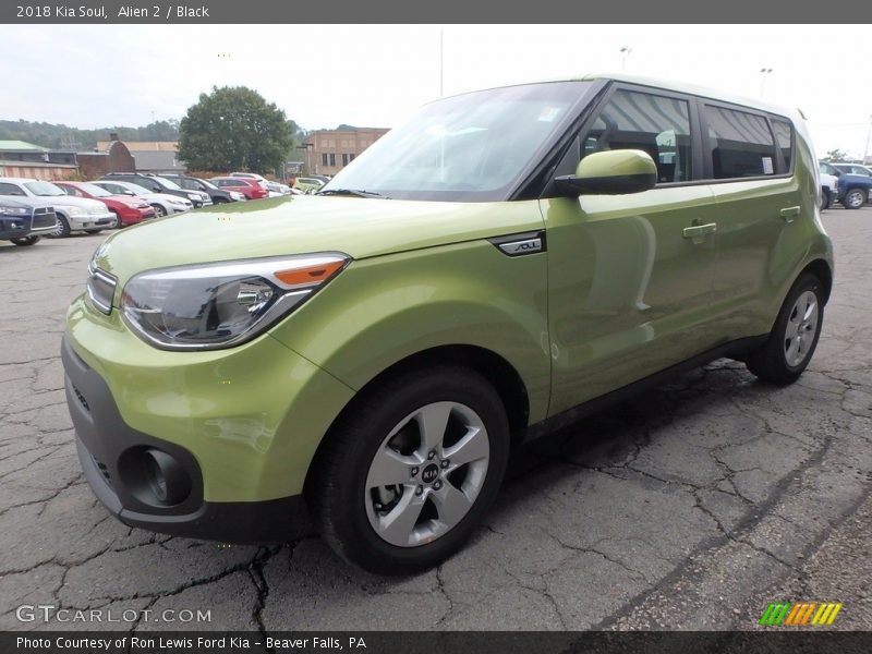 Front 3/4 View of 2018 Soul 