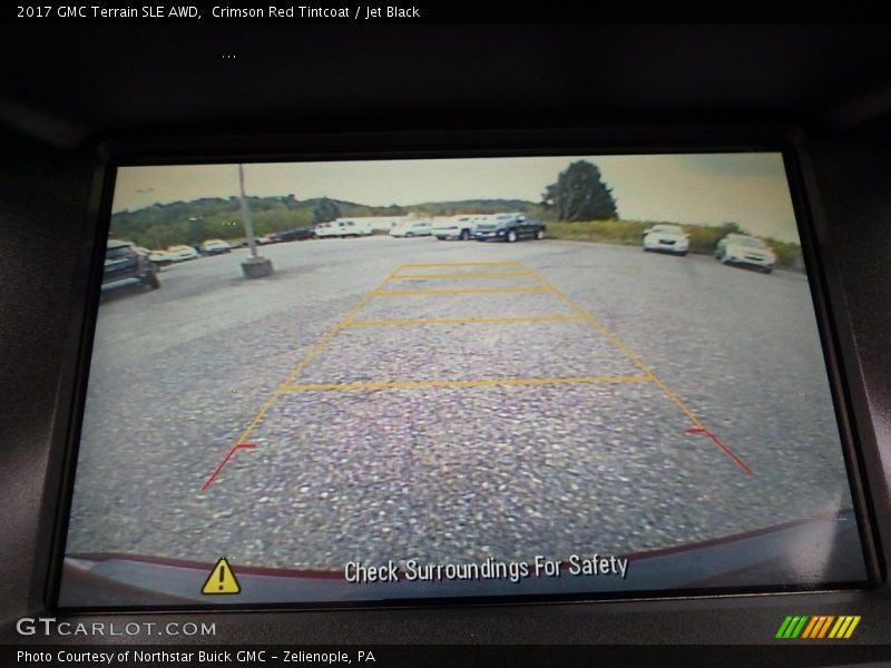 Crimson Red Tintcoat / Jet Black 2017 GMC Terrain SLE AWD