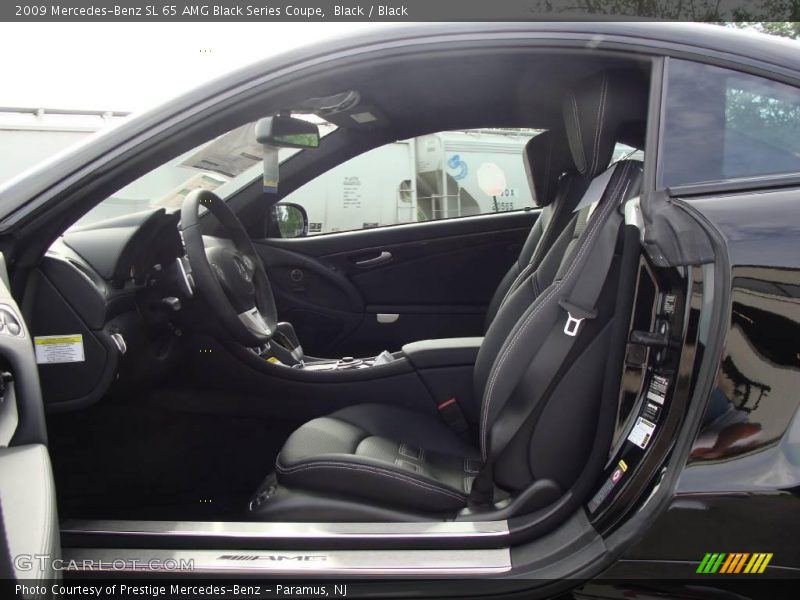 Black / Black 2009 Mercedes-Benz SL 65 AMG Black Series Coupe