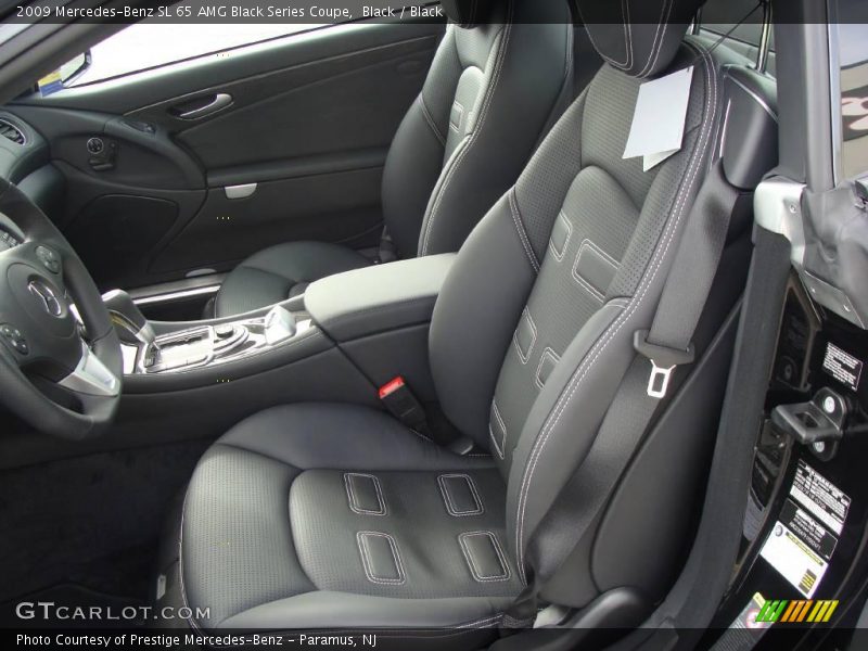 Black / Black 2009 Mercedes-Benz SL 65 AMG Black Series Coupe