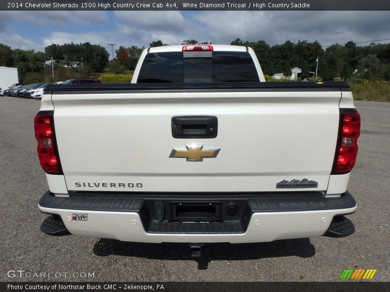 White Diamond Tricoat / High Country Saddle 2014 Chevrolet Silverado 1500 High Country Crew Cab 4x4